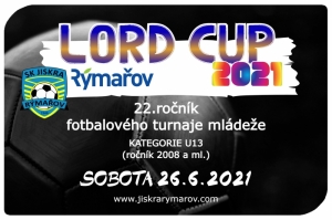 Tradiční turnaj LORD CUP bude!