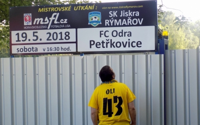 Jiskra Rýmařov : FC Odra Petřkovice 1:1
