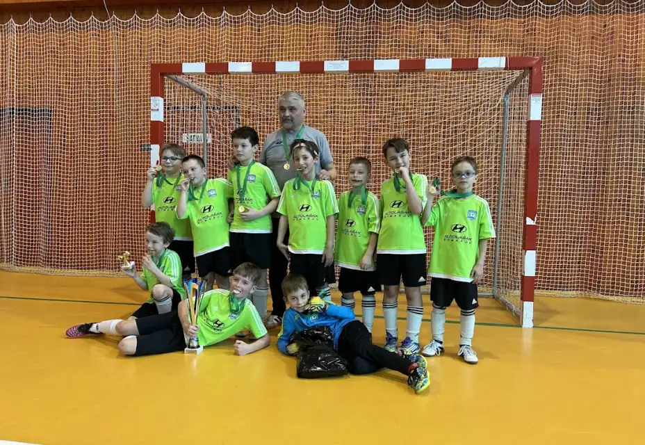 U9 Jiskry Rýmařov vyhrála halový přebor OFS Bruntál