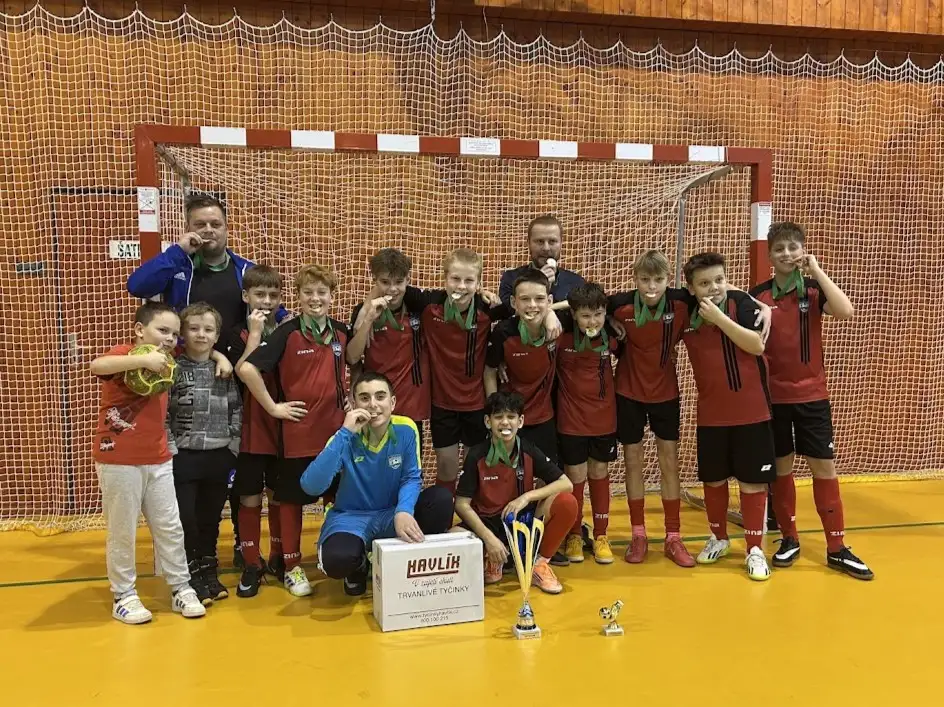 Jiskra U13 získala titul Halový přeborník OFS Bruntál
