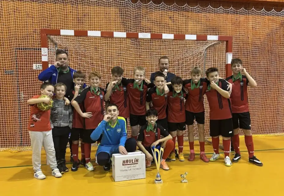 Jiskra U13 získala titul Halový přeborník OFS Bruntál