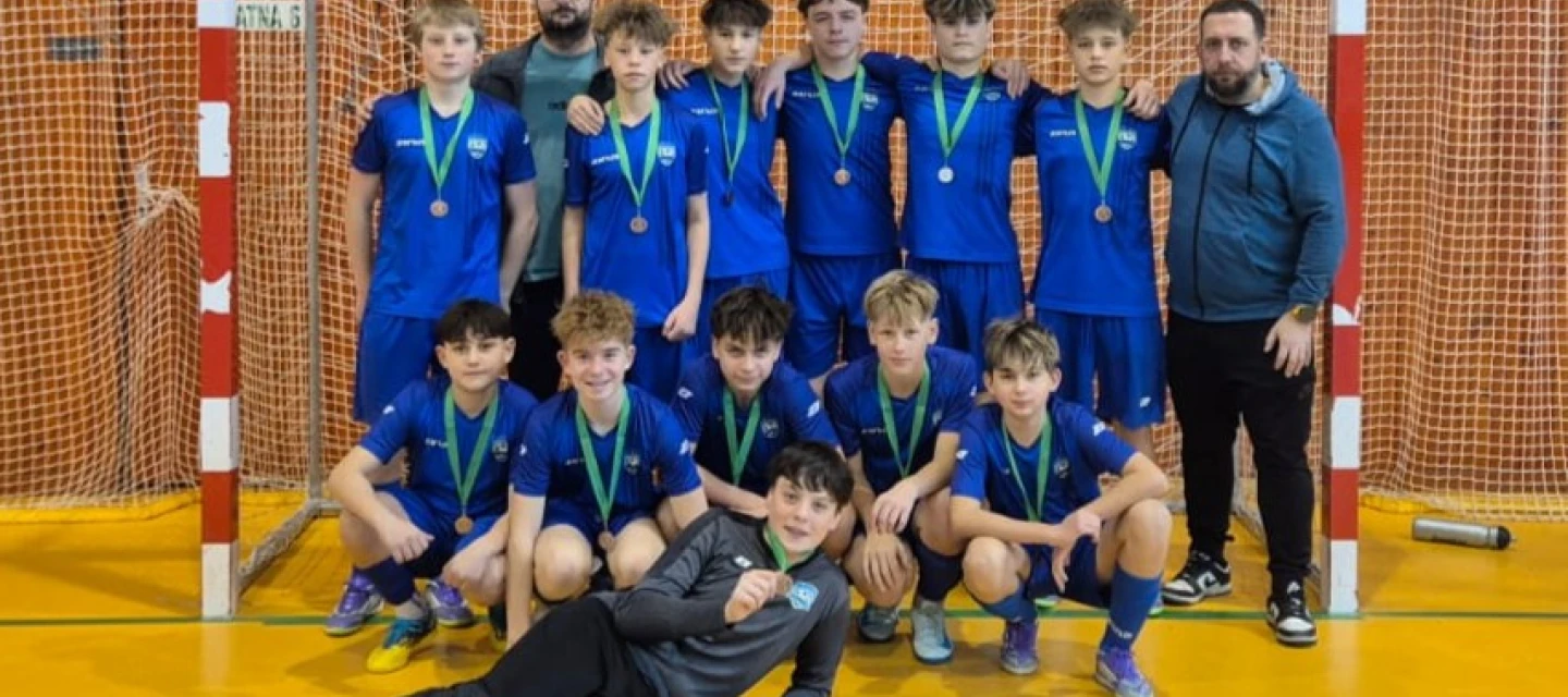 Starší žáci U15 zahájili rok halovým přeborníkem OFS Bruntál
