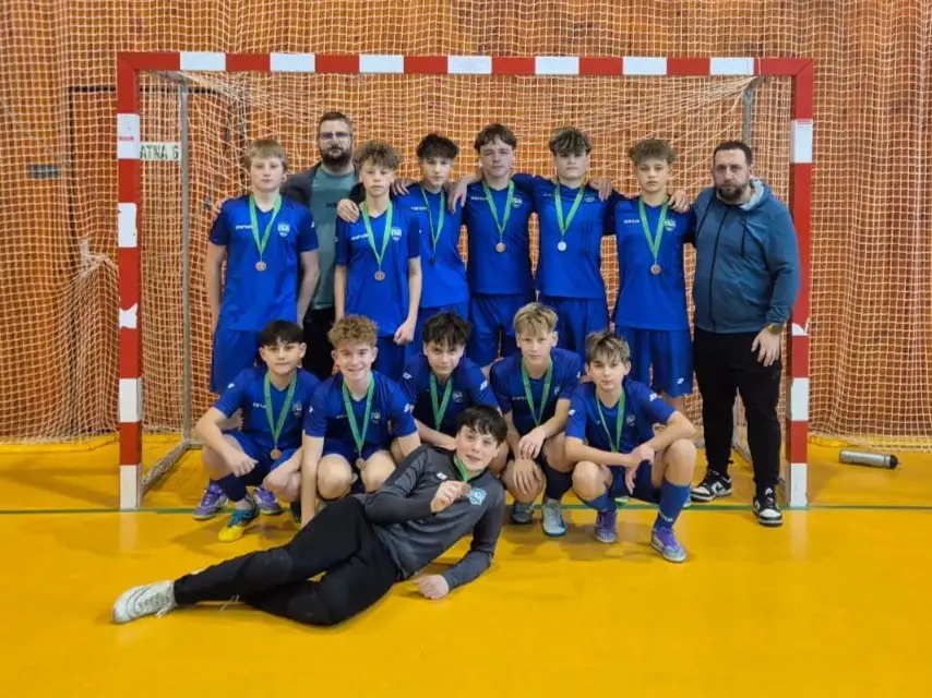 Starší žáci U15 zahájili rok halovým přeborníkem OFS Bruntál