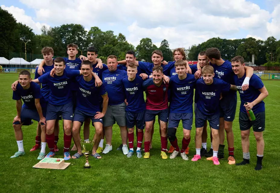 Oslava titulu U19 - KP MSKFS 2022/2023