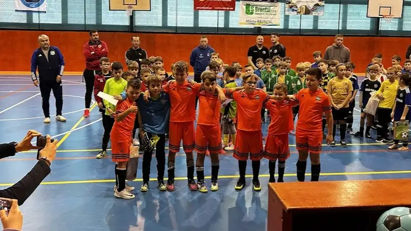 Mladší přípravka bojovala v bruntálské hale a vybojovala 4. místo