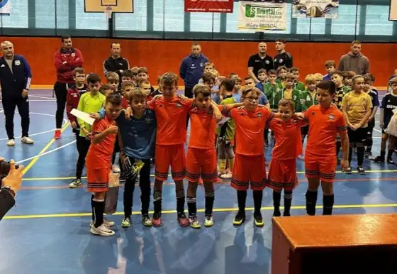 Mladší přípravka bojovala v bruntálské hale a vybojovala 4. místo