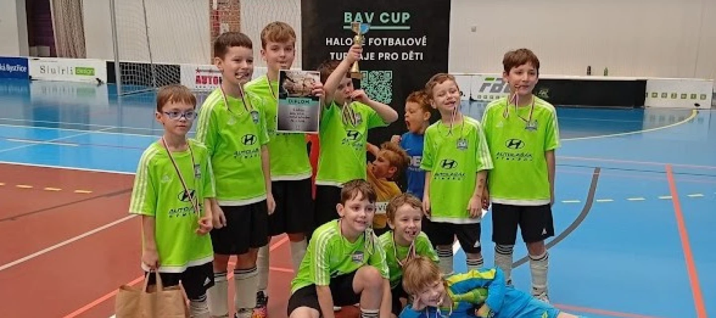 U9 veze z BAV CUPu stříbro! Skvělá jízda ve Velké Bystřici